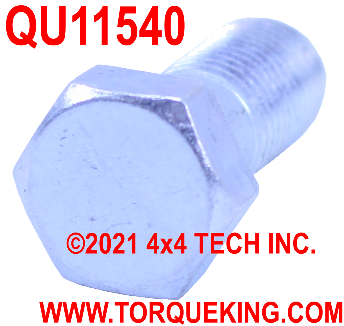 QU11540 7/16" Front Brake Caliper Banjo Bolt for most 74-89 Dodge W-Series Trucks Torque King 4x4