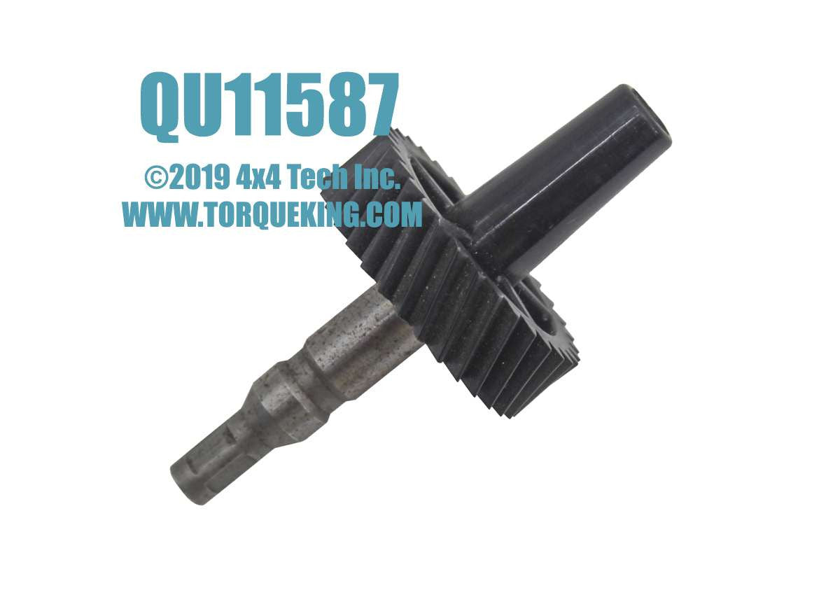 QU11587 32 Tooth Speedo Driven Gear & Shaft Torque King 4x4