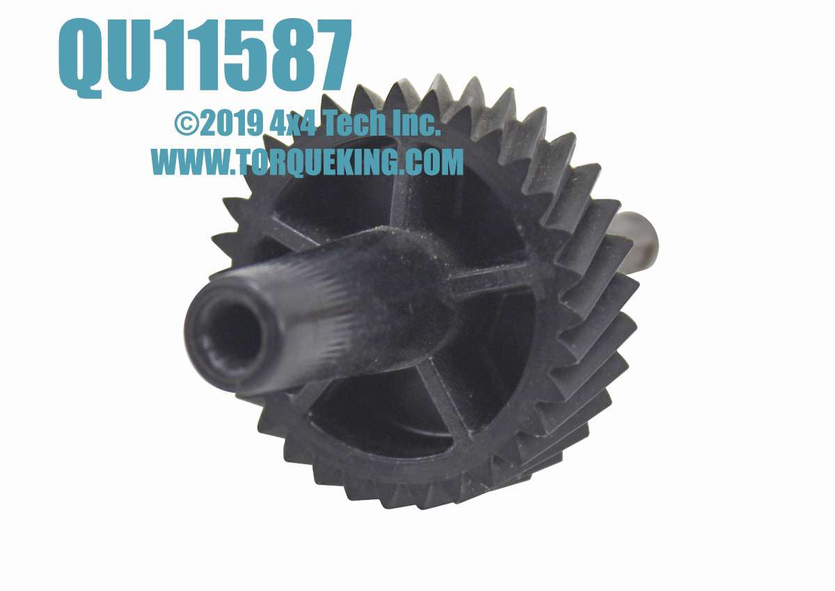 QU11587 32 Tooth Speedo Driven Gear & Shaft Torque King 4x4