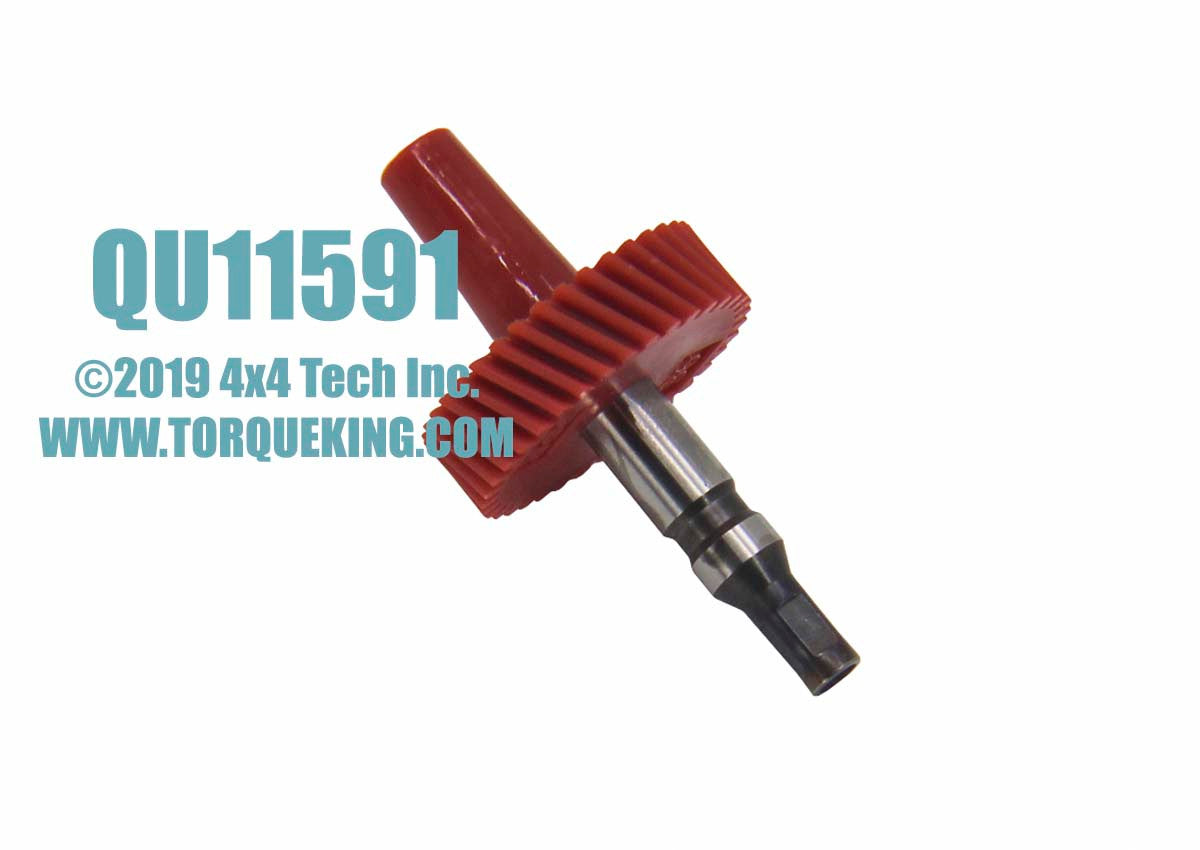 QU11591 36 Tooth Speedometer Driven Gear & Shaft Torque King 4x4