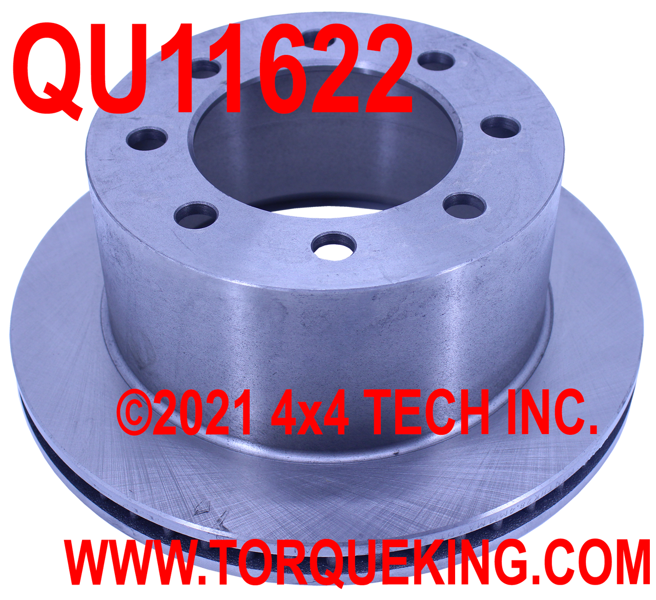 QU11622 2001-2002 SRW, DRW Brake Rotor for Dodge Ram 2500, Ram 3500 Torque King 4x4