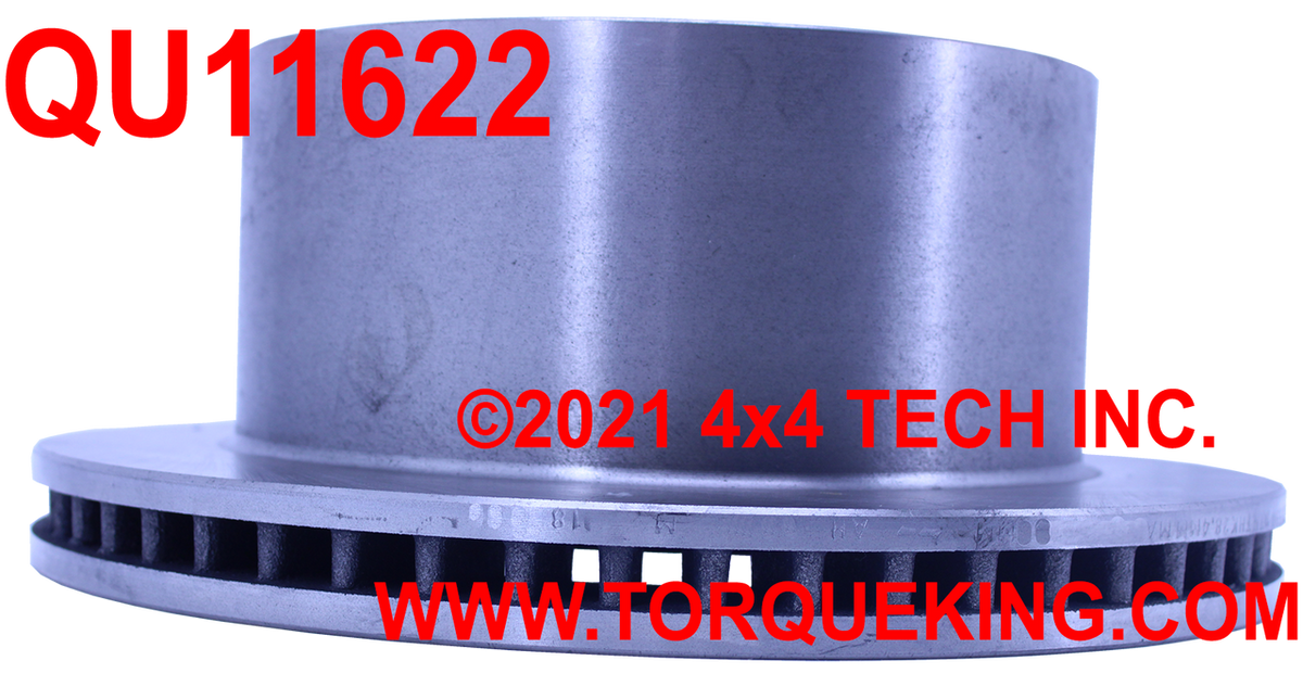 QU11622 2001-2002 SRW, DRW Brake Rotor for Dodge Ram 2500, Ram 3500 Torque King 4x4