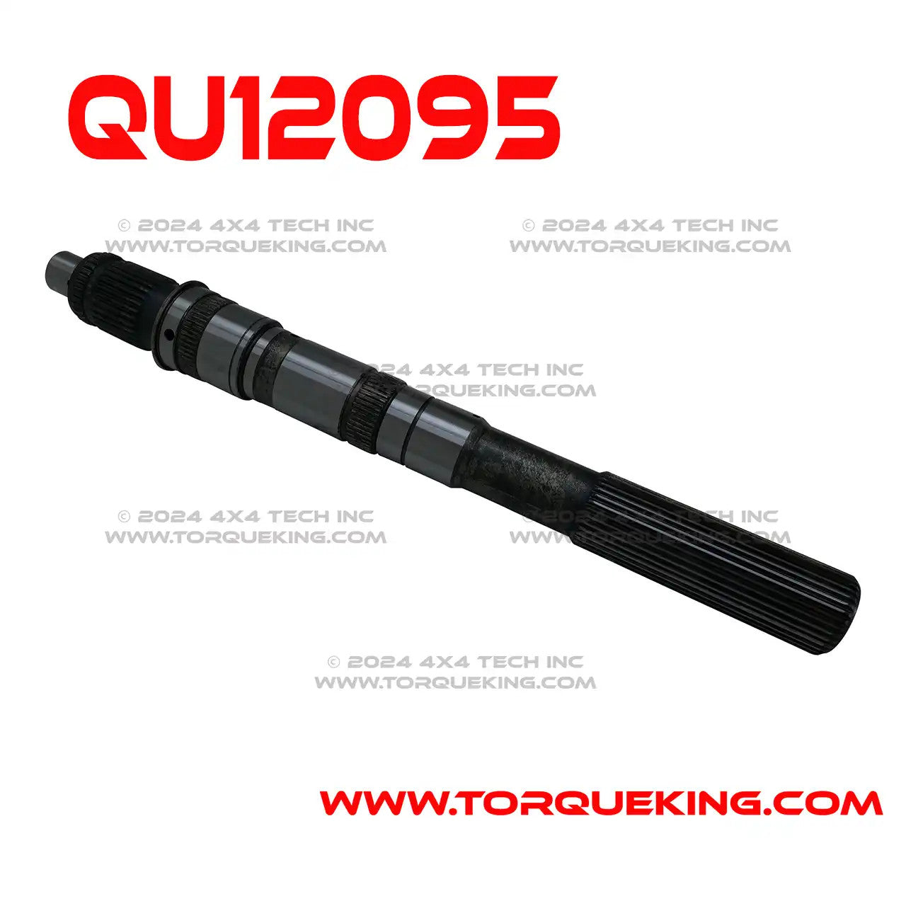 QU12095 Transfer Case Mainshaft for RAM 2500, RAM 3500 w/ BW4446, BW4447