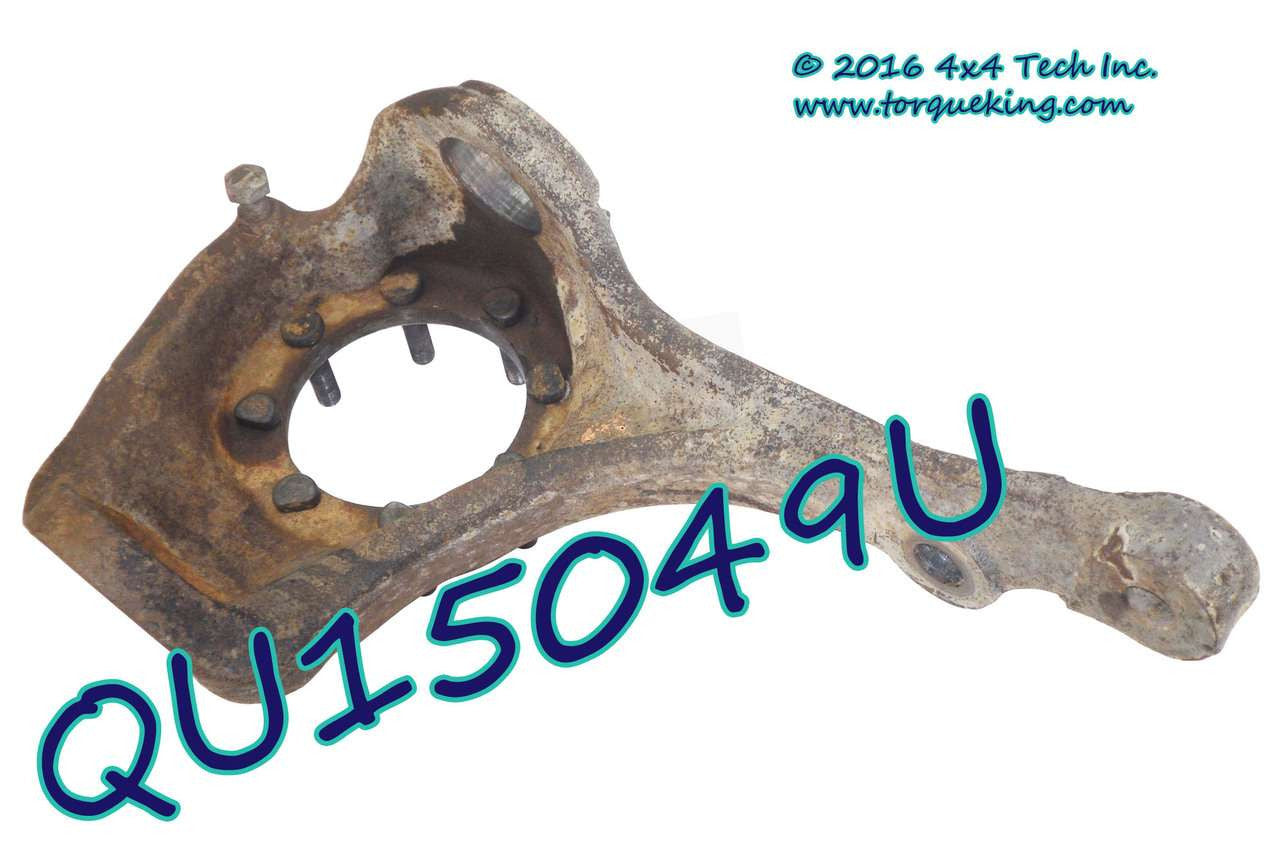 QU15049U Used Left Steering Knuckle for 1974-1979 IHC Scout Torque King 4x4