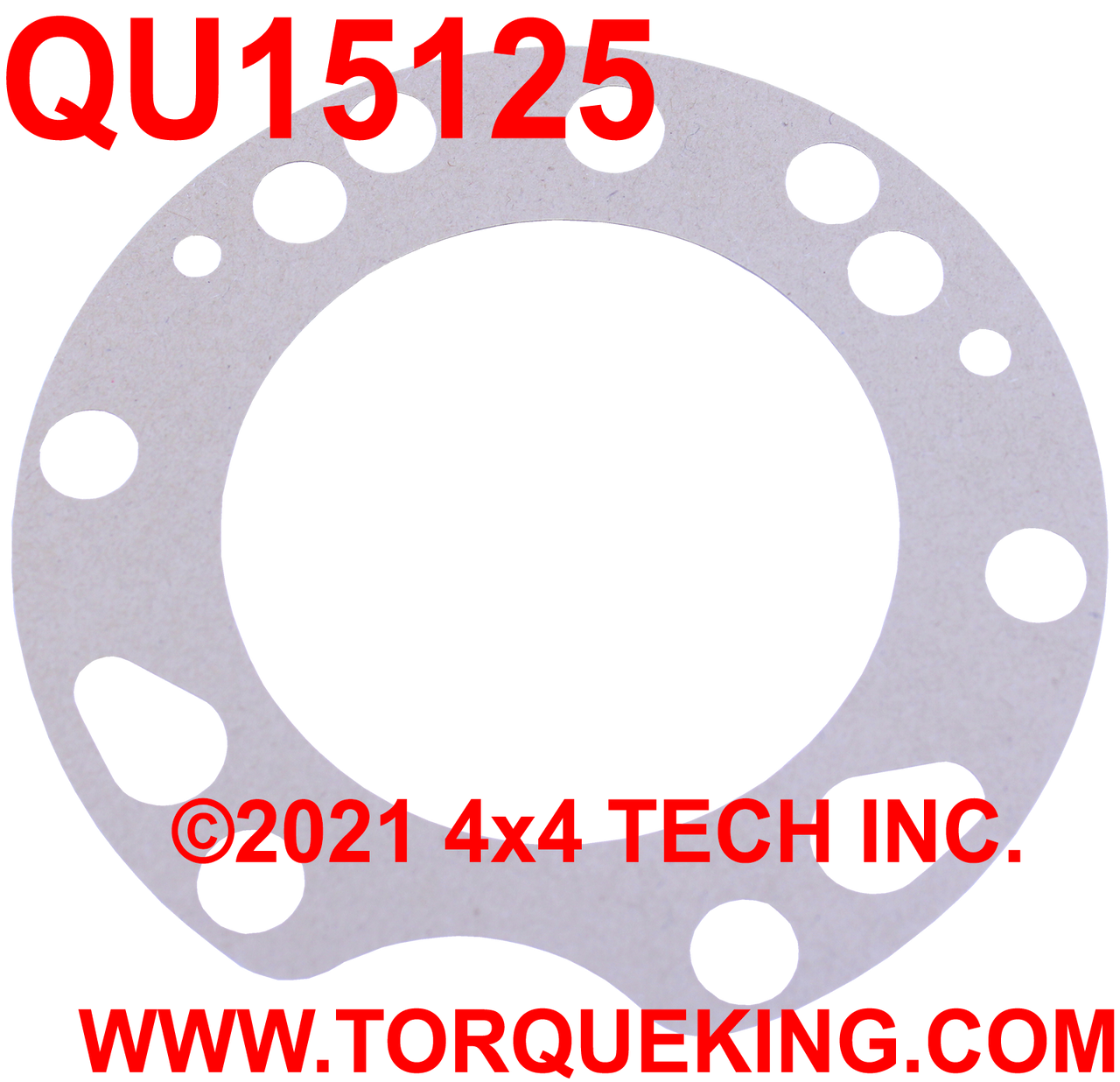 QU15125 Rear D44 6 Bolt Gasket Torque King 4x4