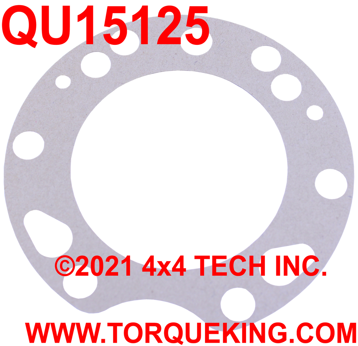 QU15125 Rear D44 6 Bolt Gasket Torque King 4x4