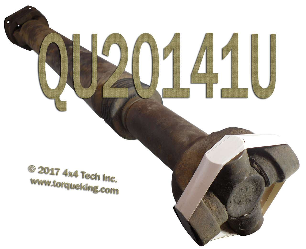 QU20141U Used Front CV Driveshaft for Excursion & Super Duty Diesel/Auto Torque King 4x4