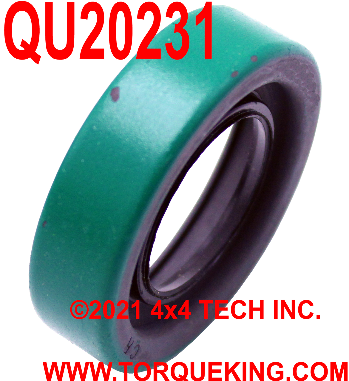 QU20231 King Pin Bearing Seal for 1966-1971 Ford Bronco and F100 Torque King 4x4