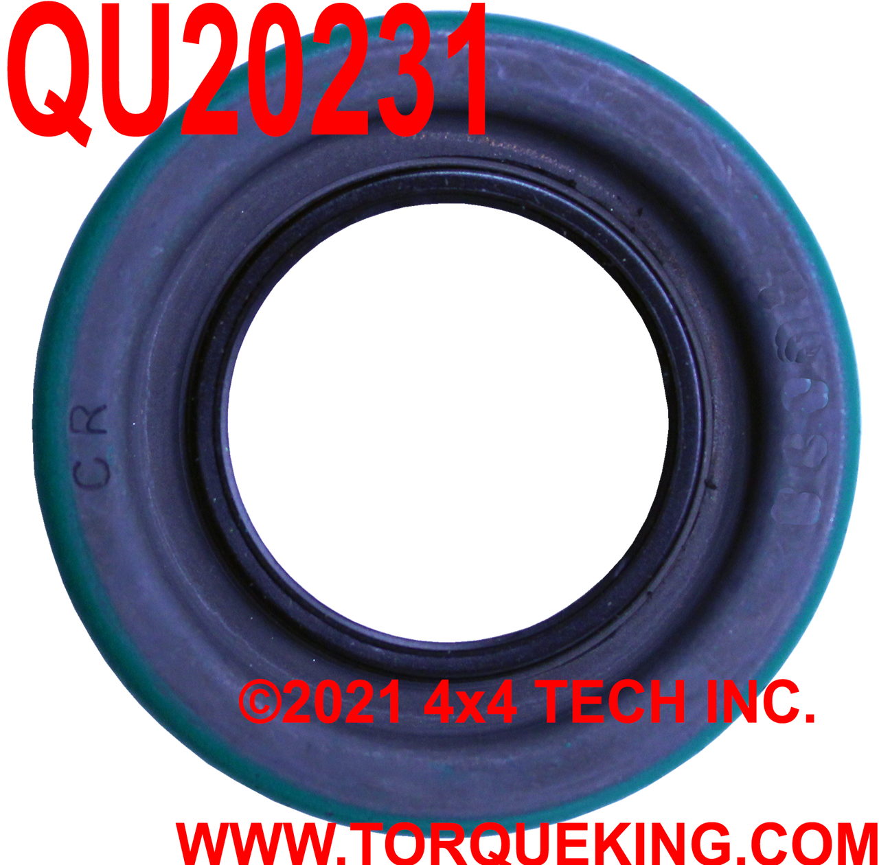 QU20231 King Pin Bearing Seal for 1966-1971 Ford Bronco and F100 Torque King 4x4