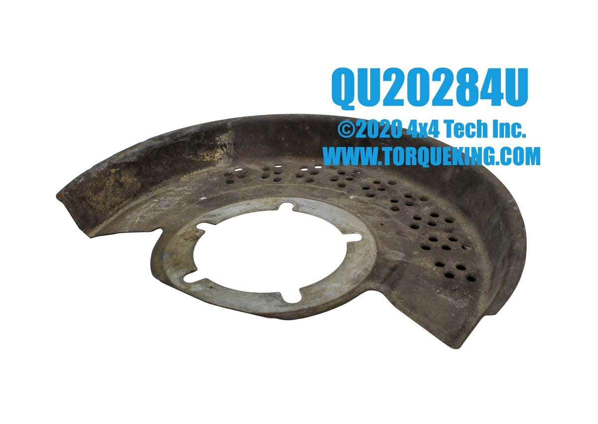 QU20284U Functional Used 1980-1994 Left Front Brake Splash Shield Torque King 4x4