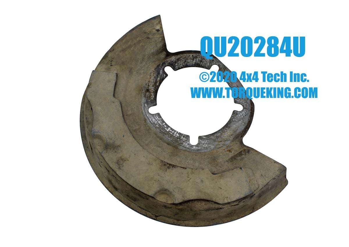 QU20284U Functional Used 1980-1994 Left Front Brake Splash Shield Torque King 4x4