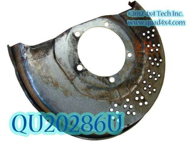 QU20286U Used Left Front Disc Brake Shield 1995-1997 Ford F250 4x4 Torque King 4x4