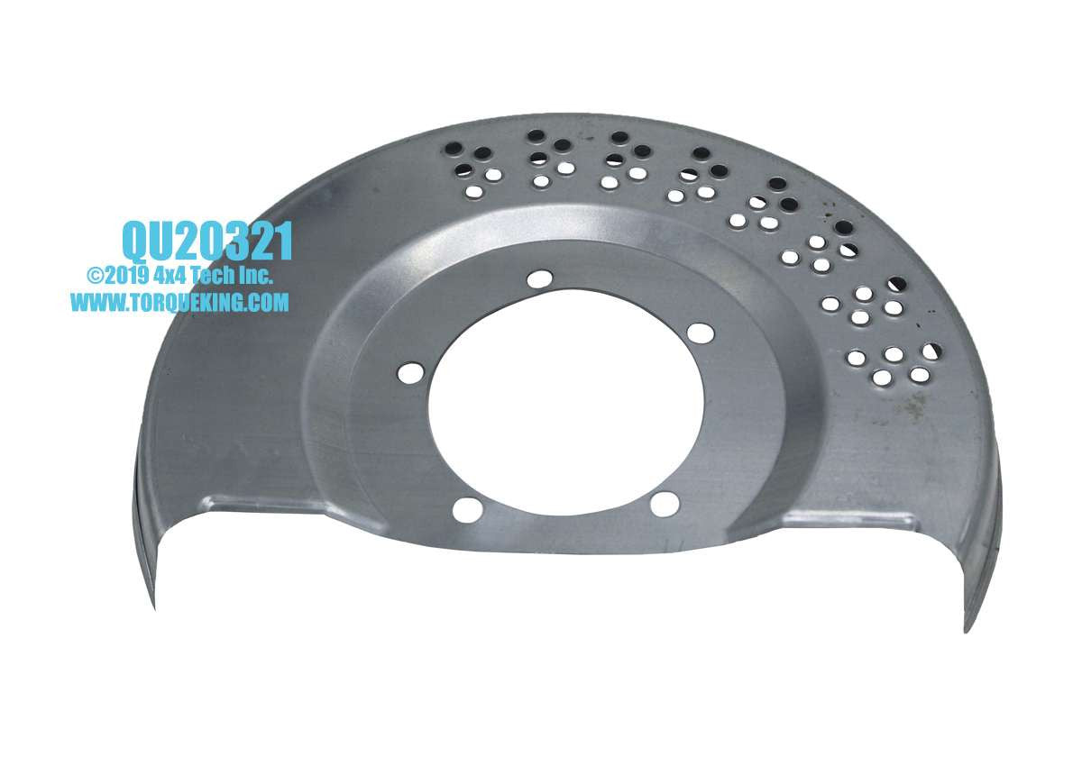 QU20321 Right Front Disc Brake Shield 1995-1997 Ford F350 4x4 Dana 60 Axle Torque King 4x4