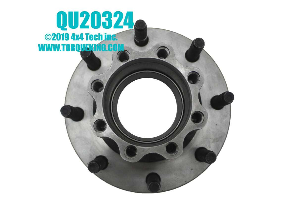 QU20324 New Rear Wheel Hub with Bearing Cups for Sterling 10.5" Rear Axles Torque King 4x4