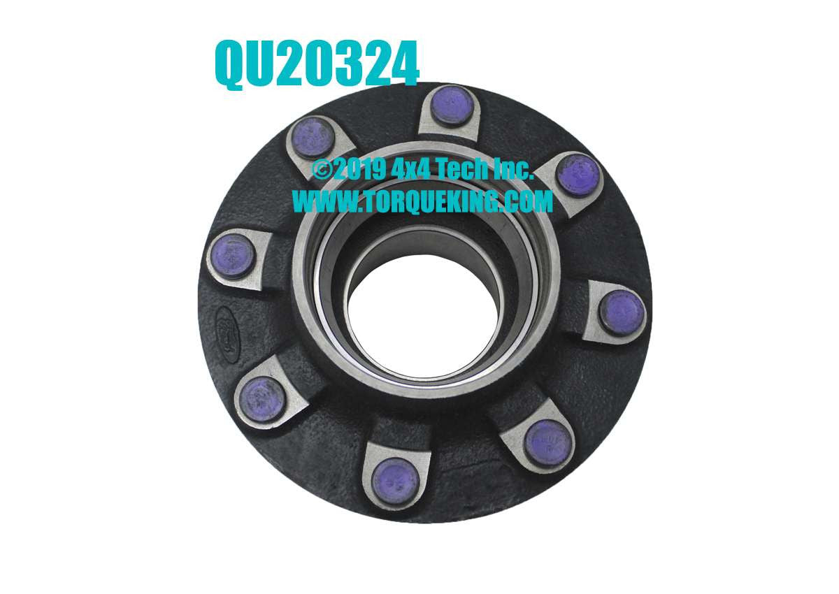 QU20324 New Rear Wheel Hub with Bearing Cups for Sterling 10.5" Rear Axles Torque King 4x4