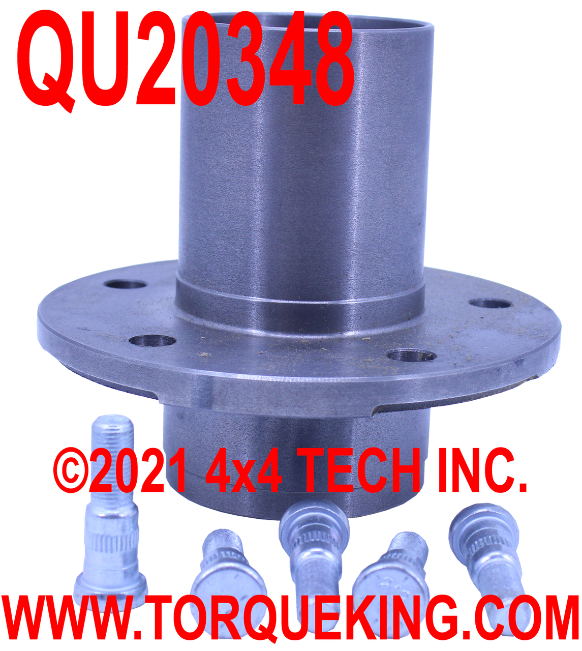 QU20348 New Splined Front Disc Brake Wheel Hub Torque King 4x4