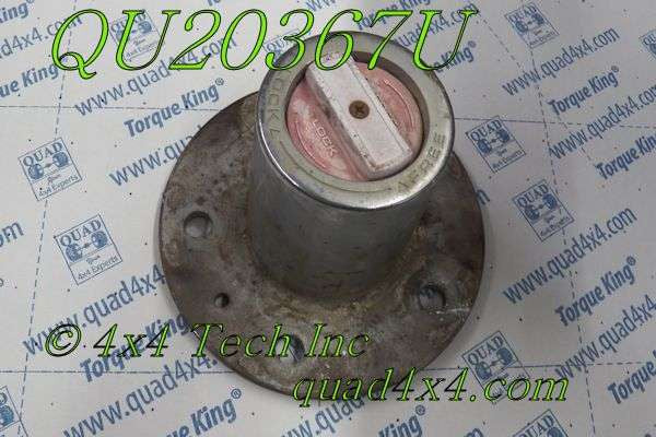 QU20367U Used Manual Hublock for 1987-1988 Bronco, F150 Pancake Hubs Torque King 4x4