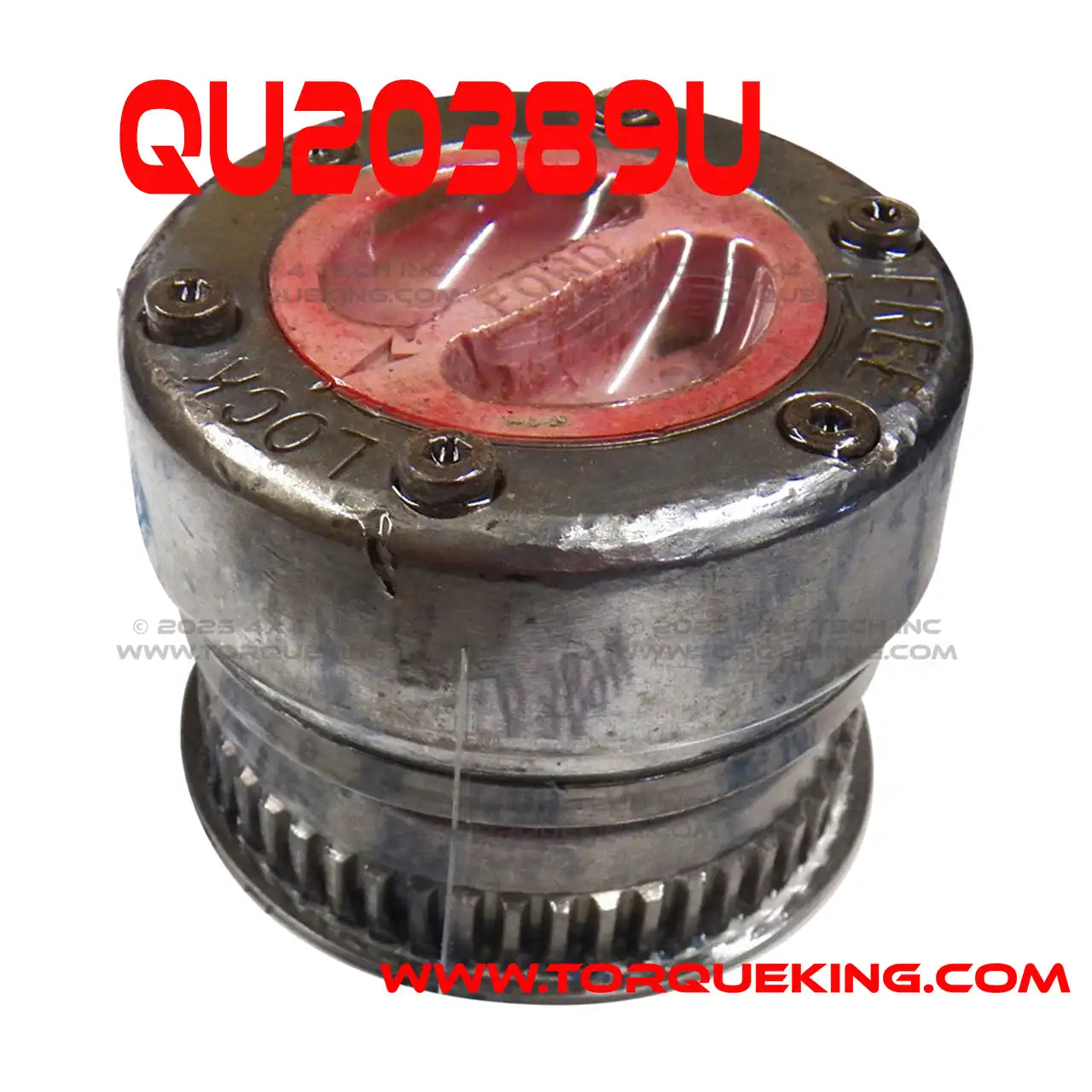 QU20389U One Functional Used Dana Factory Lockout Hub and Red Dial