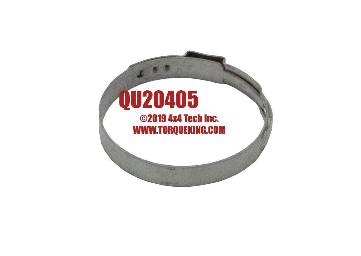 QU20405 Slip Joint Boot Clamp, Small End of 1986-1997 Ford Fine Spline Slip Joints Torque King 4x4