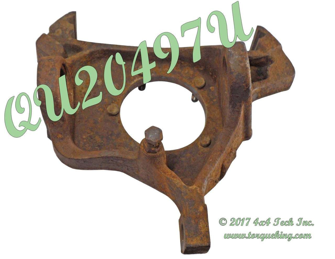 QU20497U Used Left Steering Knuckle for 1992-1994 F350 4x4 Dana 60F Torque King 4x4
