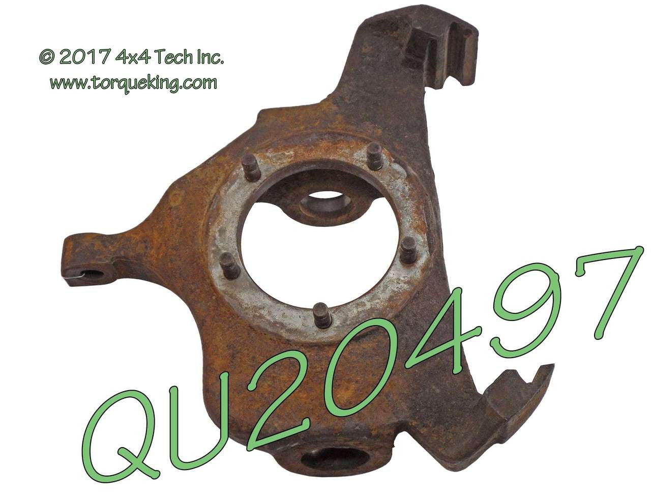 QU20497U Used Left Steering Knuckle for 1992-1994 F350 4x4 Dana 60F Torque King 4x4