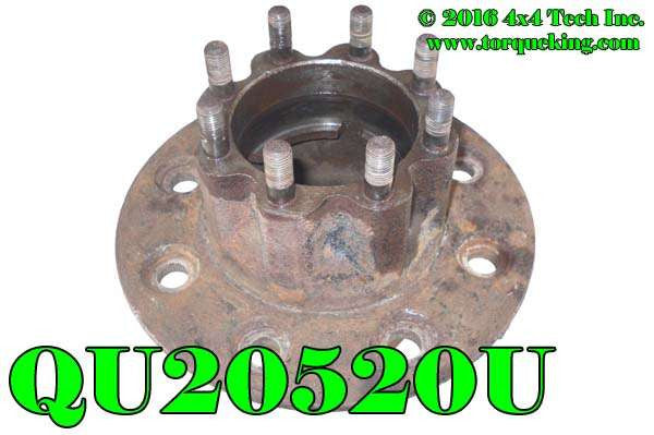 QU20520U Bare Used Rear Wheel Hub for 1966.5-1969.5 Ford F250 Torque King 4x4