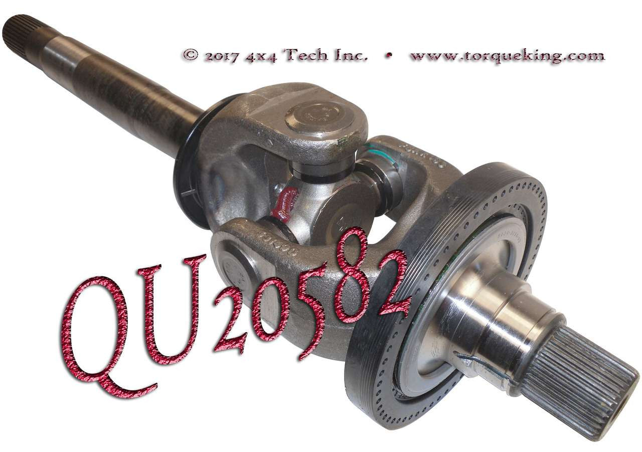 QU20582 F250, F350 Super Duty Left Axle Shaft Assembly for 2005-2019 Torque King 4x4