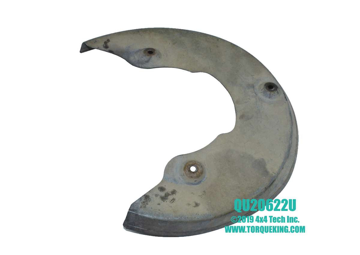 QU20622U Used Left or Right Brake Shield for Dana 28IFS & Dana 35IFS Torque King 4x4