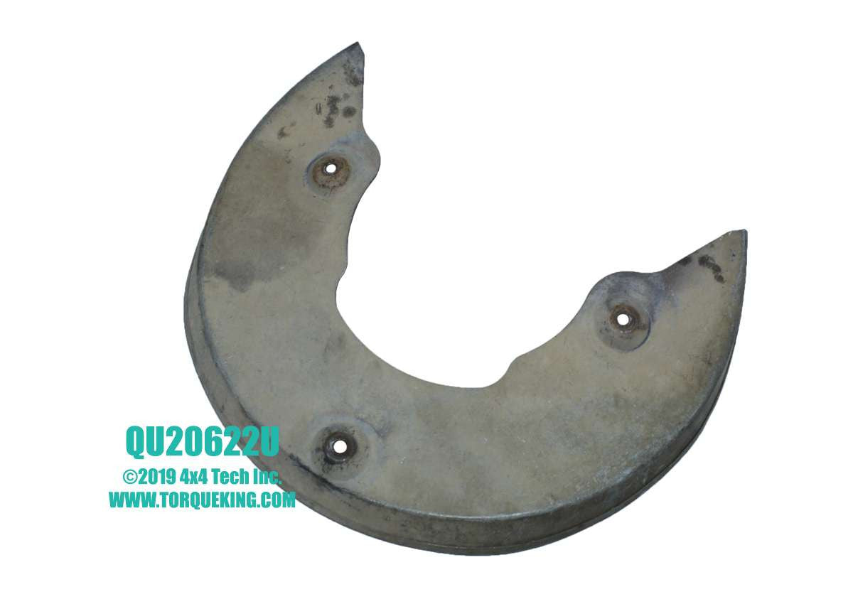 QU20622U Used Left or Right Brake Shield for Dana 28IFS & Dana 35IFS Torque King 4x4