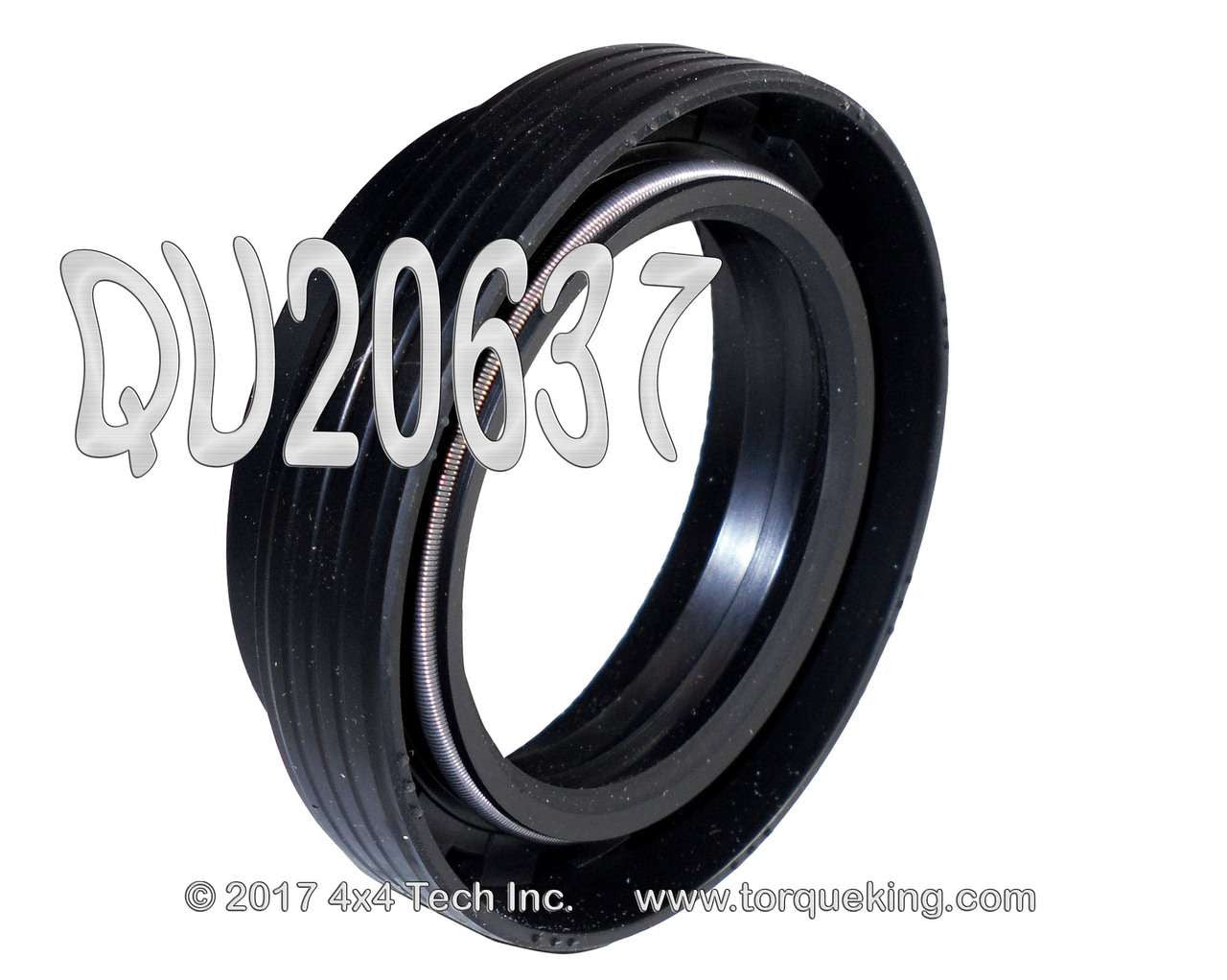 QU20637 Transfer Case Seal with Wiper Lip for NPG and Borg Warner Torque King 4x4