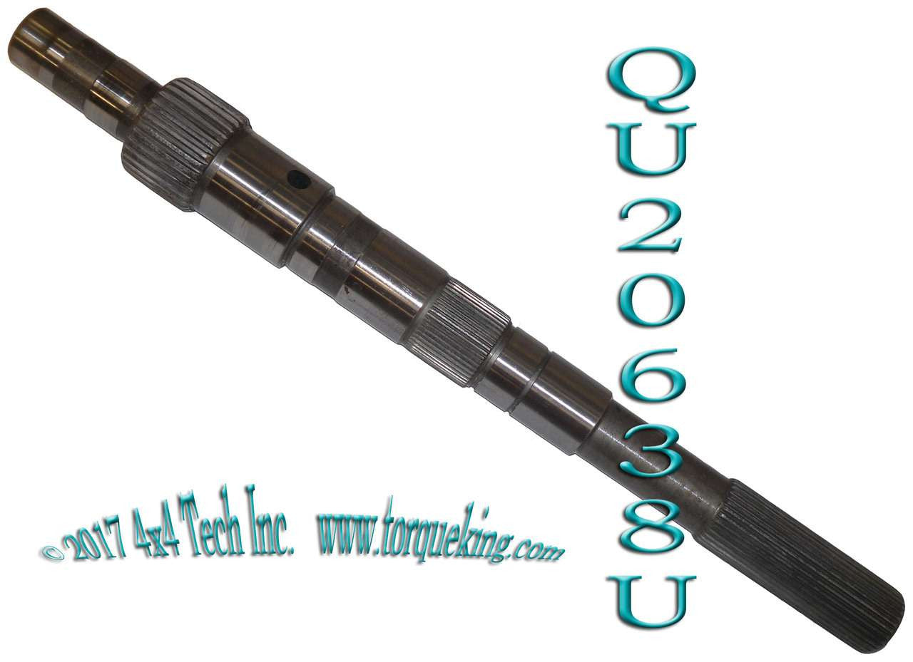 QU20638U Used Rear Output Shaft for Slip Yoke Style BW1356 Torque King 4x4