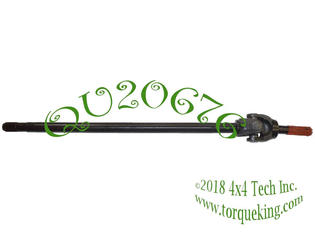 QU20676 Right Dana 60 Axle Shaft Assembly for 1999-2004 F250 & F350 Torque King 4x4