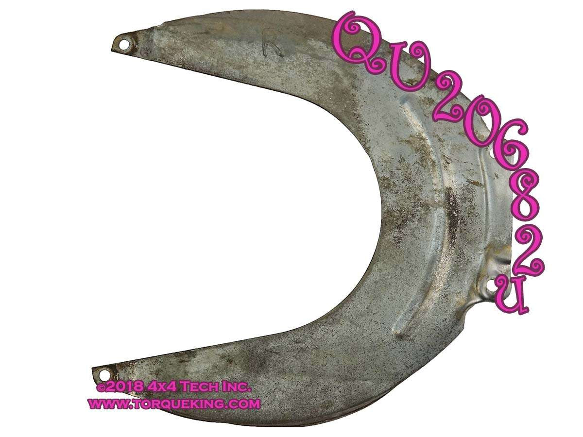 QU20682U Used Right or Left Brake Splash Shield for 90-94 Dana 35IFS Torque King 4x4