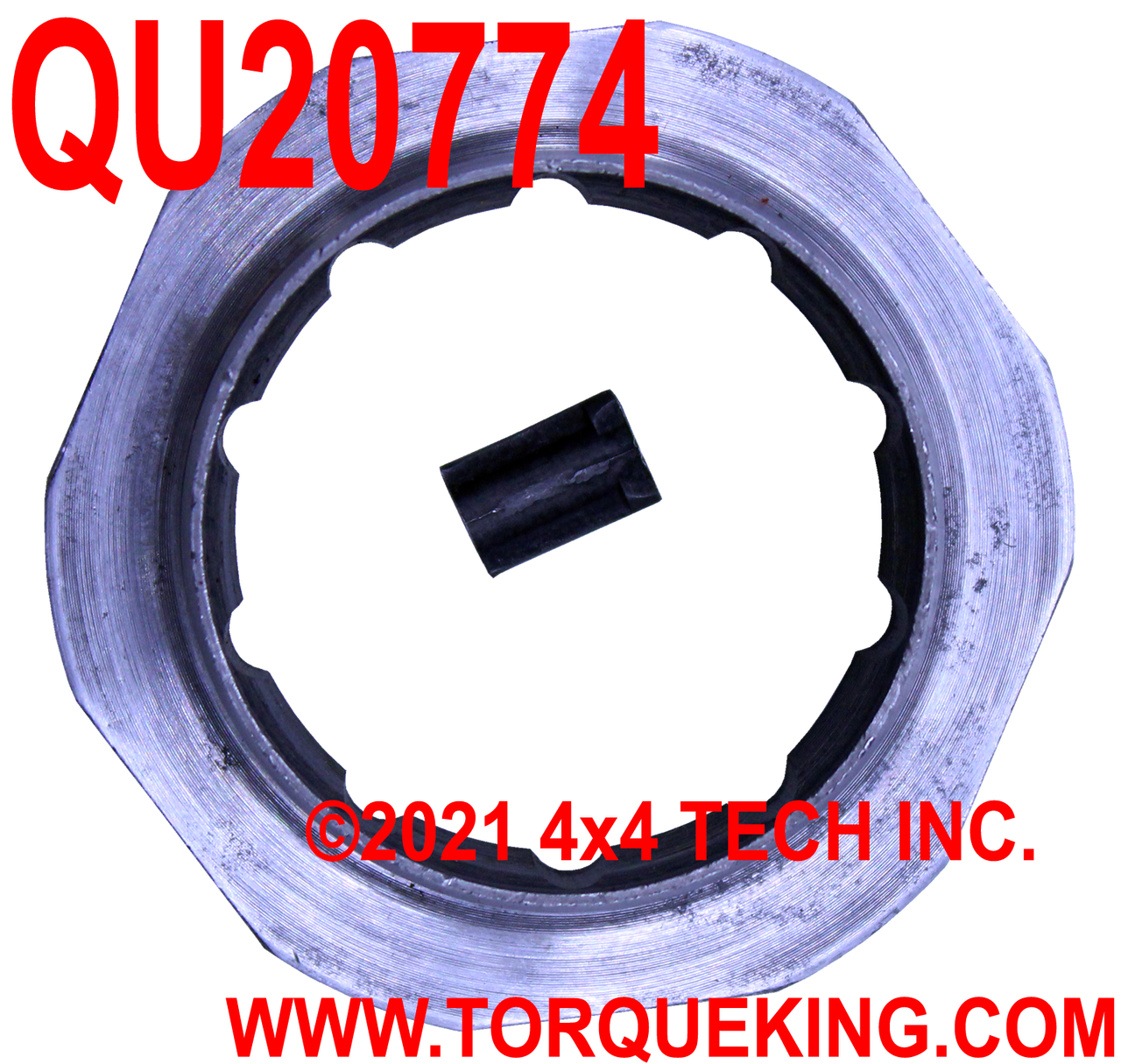 QU20774 Auto Hub Spindle Nut for Ford Ranger, Explorer, Bronco II Torque King 4x4