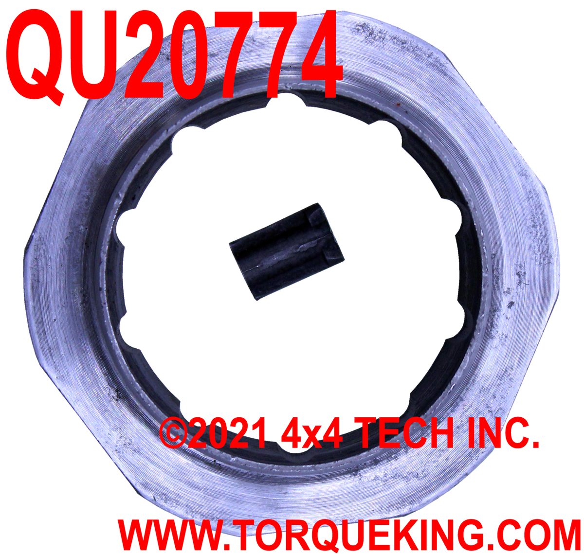 QU20774 Auto Hub Spindle Nut for Ford Ranger, Explorer, Bronco II Torque King 4x4