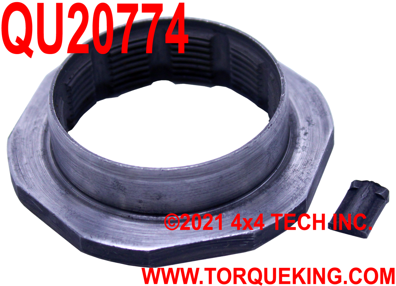 QU20774 Auto Hub Spindle Nut for Ford Ranger, Explorer, Bronco II Torque King 4x4