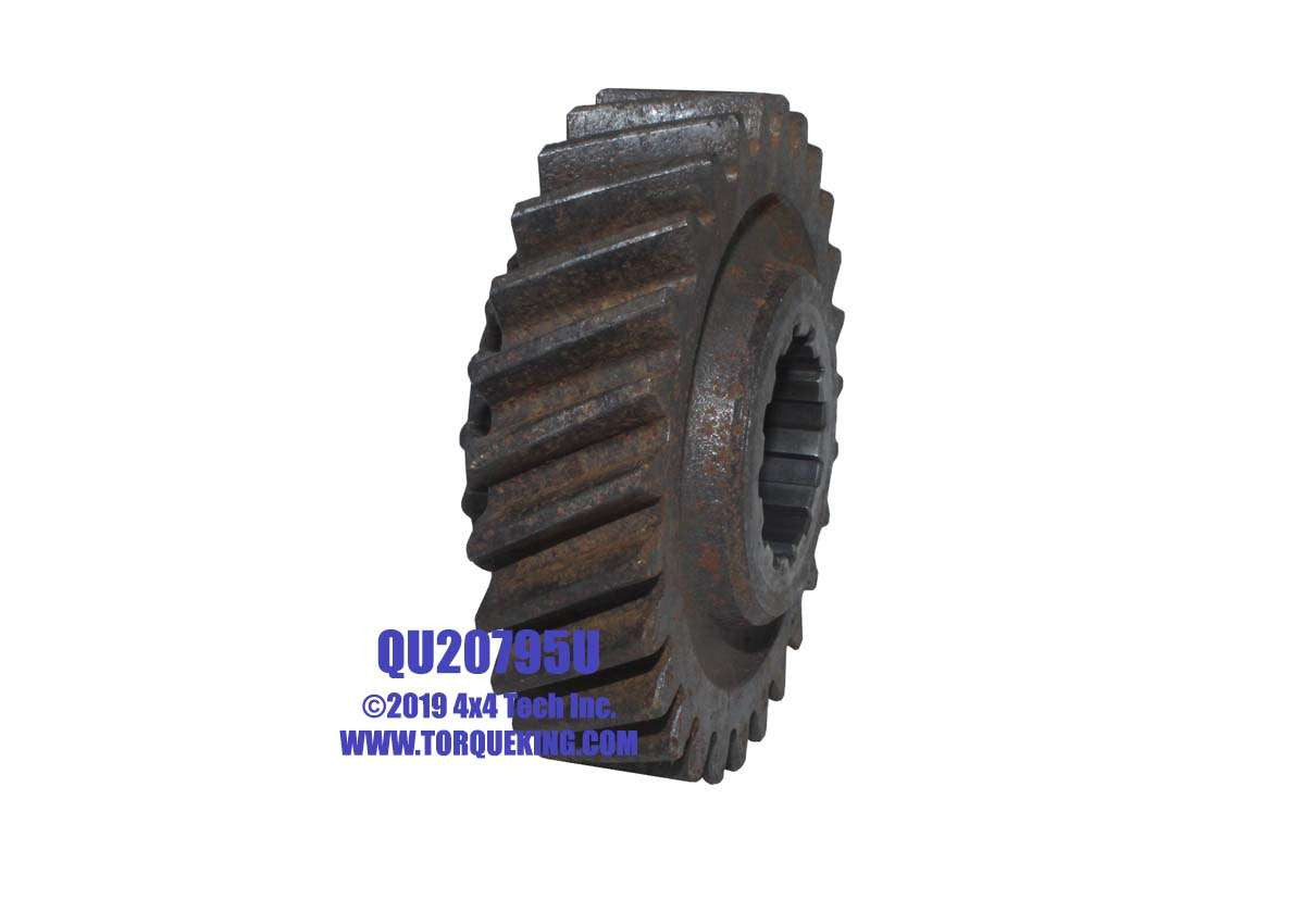 QU20795U Used Dana 24 Input High Gear 27 Helical Teeth, 18 Synchro Teeth, 12 Internal Splines Torque King 4x4