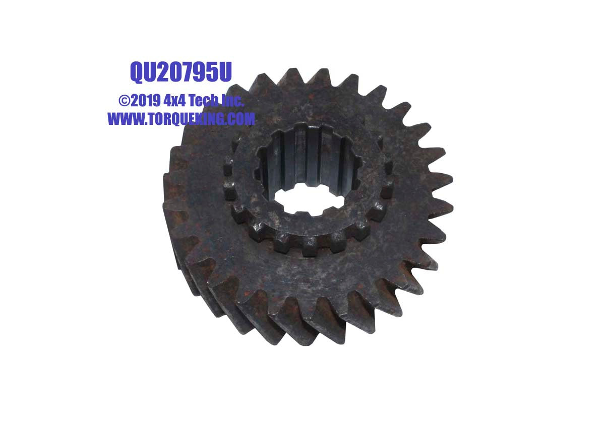 QU20795U Used Dana 24 Input High Gear 27 Helical Teeth, 18 Synchro Teeth, 12 Internal Splines Torque King 4x4
