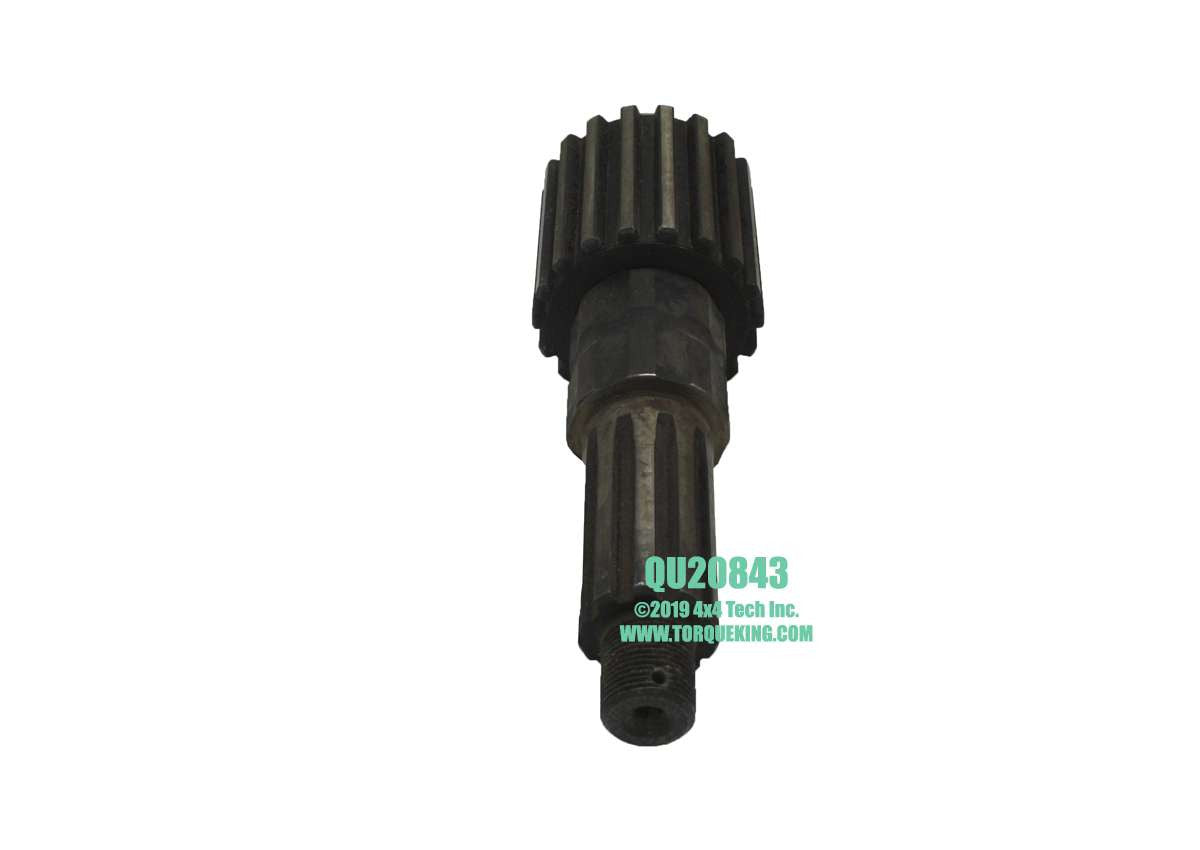 QU20843 NOS Dana 24 18 Tooth, 8 Groove Front Output Shaft Torque King 4x4