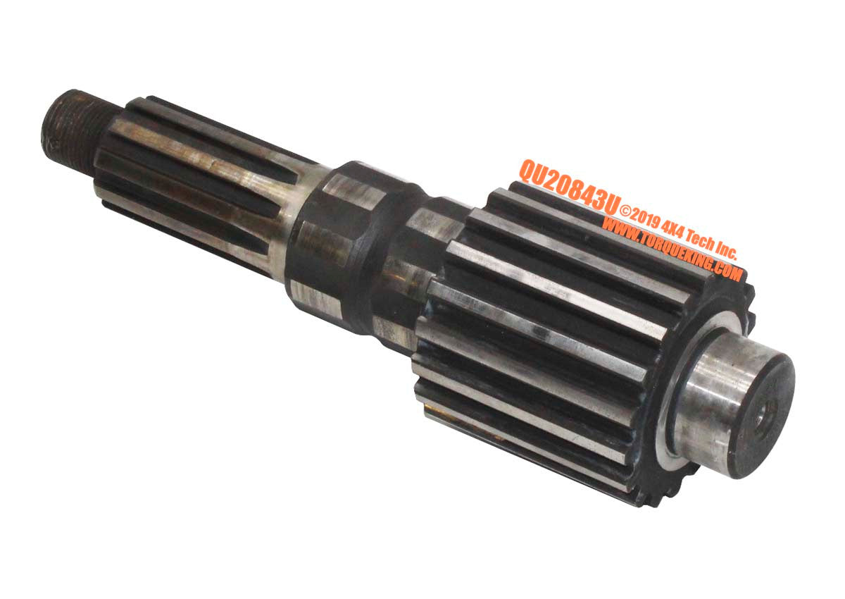 QU20843U Used Dana 24 18 Tooth, 10 Spline Front Output Shaft Torque King 4x4