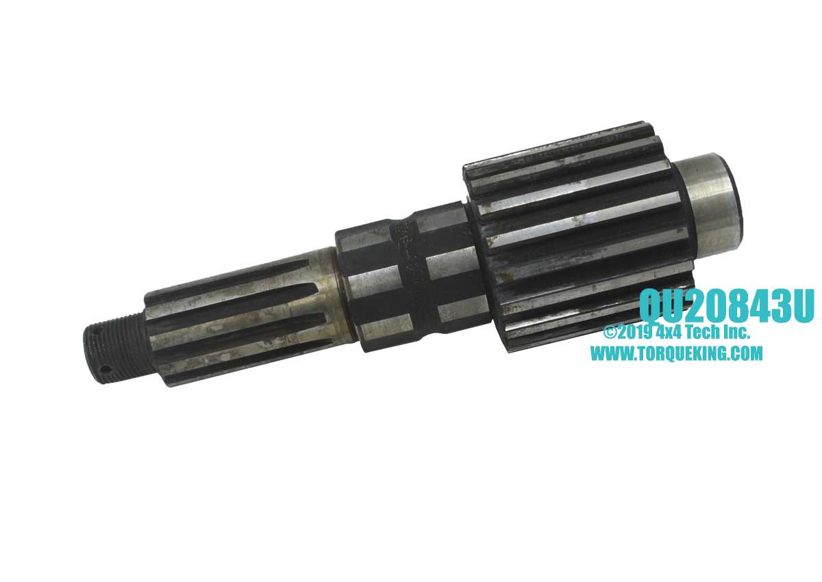 QU20843U Used Dana 24 18 Tooth, 10 Spline Front Output Shaft Torque King 4x4