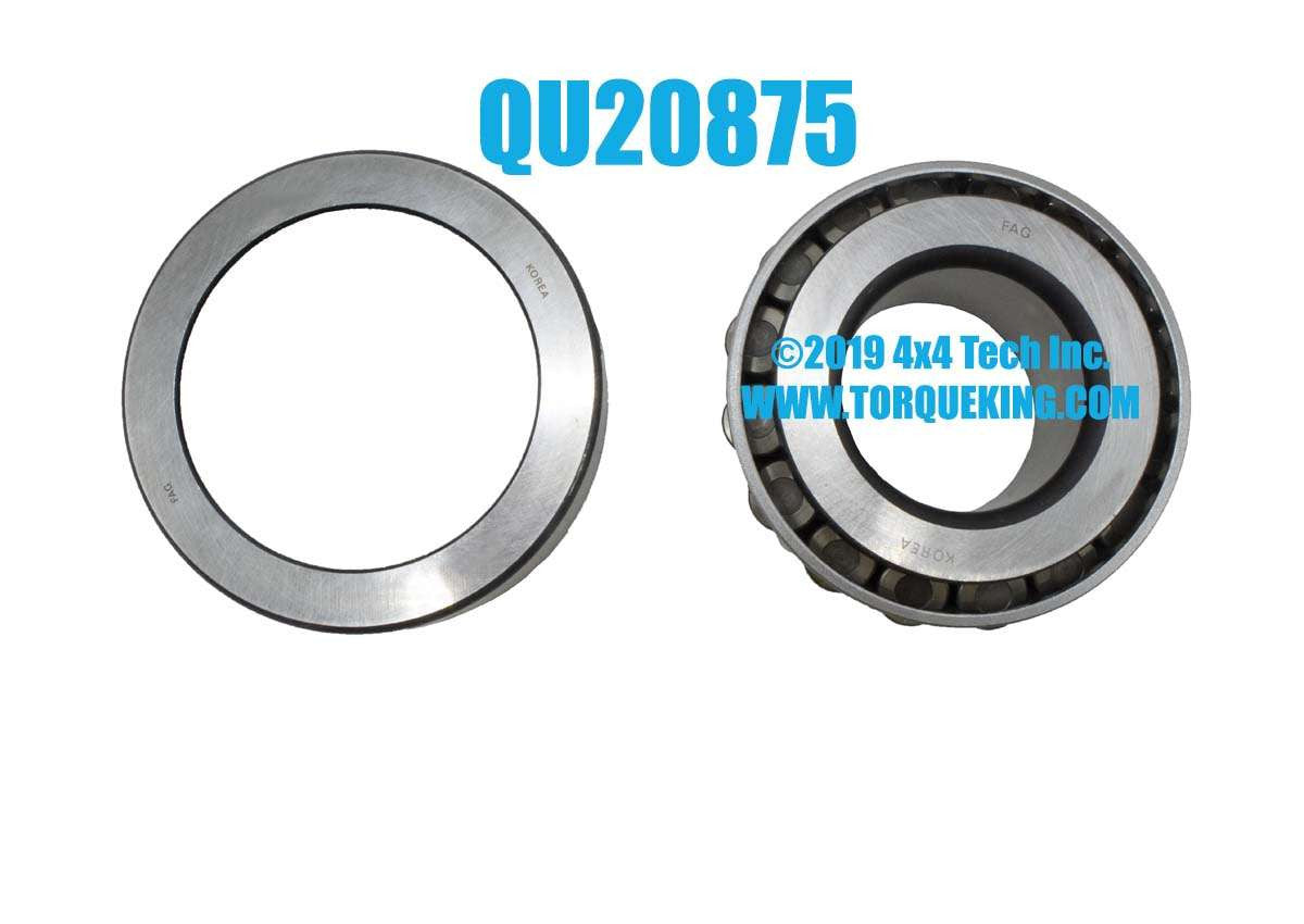 QU20875 Inner Diff Pinion Bearing Set for F250, F350 Dana M275 SRW Torque King 4x4