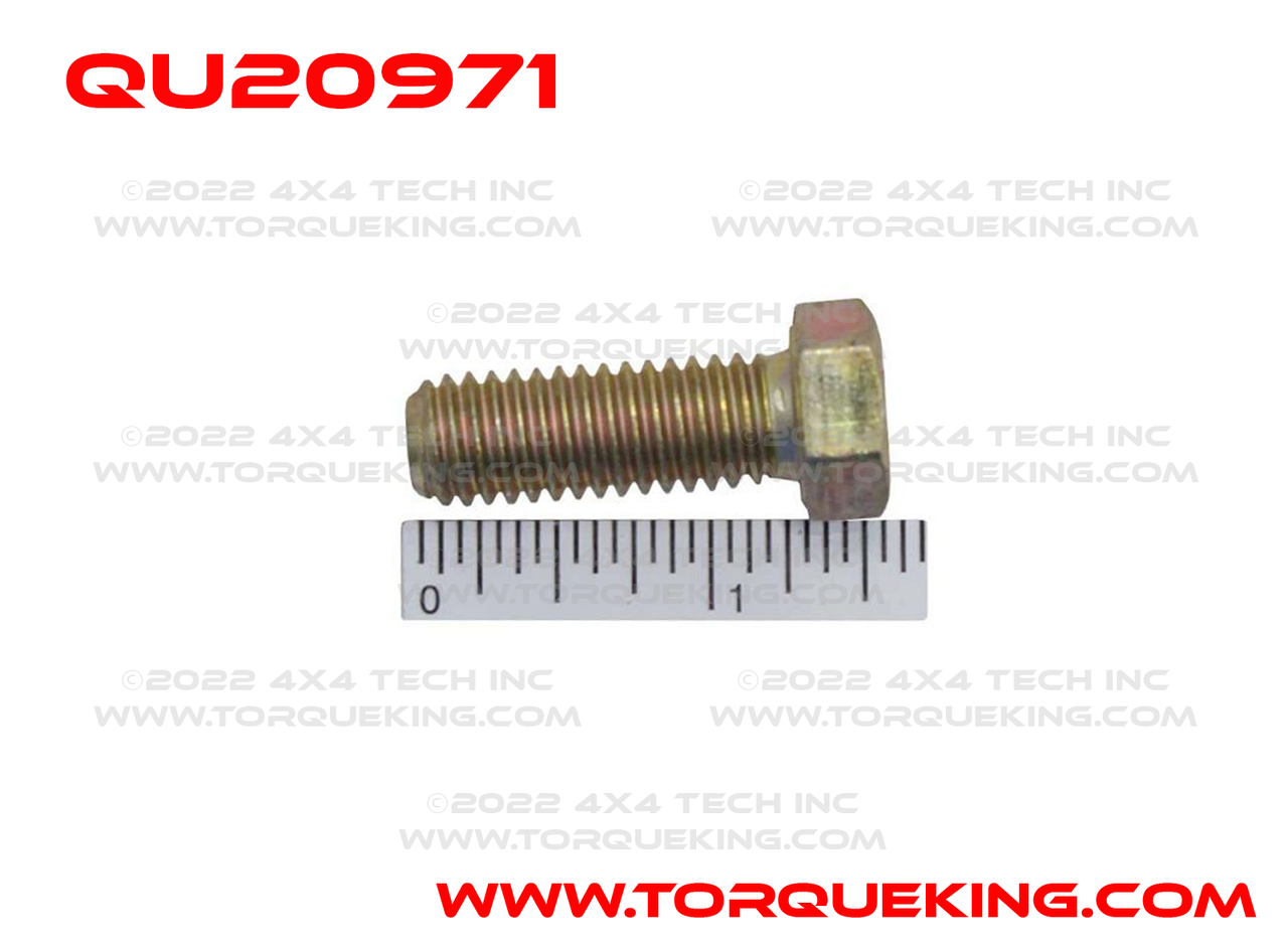 QU20971 Rear Axle Shaft Bolt to Hub Bolt for 1971-1997 Ford F250, F350 Torque King 4x4