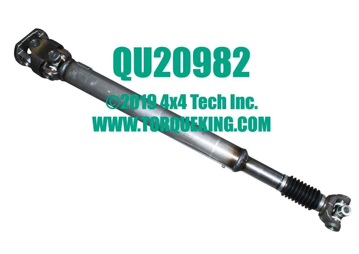 QU20982 Front CV Driveshaft 2011-2016 Ford Super Duty with 6.8L V10 Engine Torque King 4x4