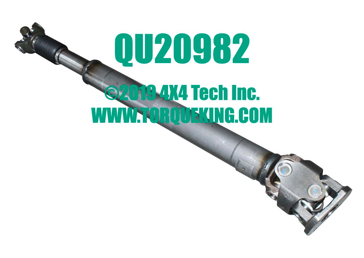 QU20982 Front CV Driveshaft 2011-2016 Ford Super Duty with 6.8L V10 Engine Torque King 4x4
