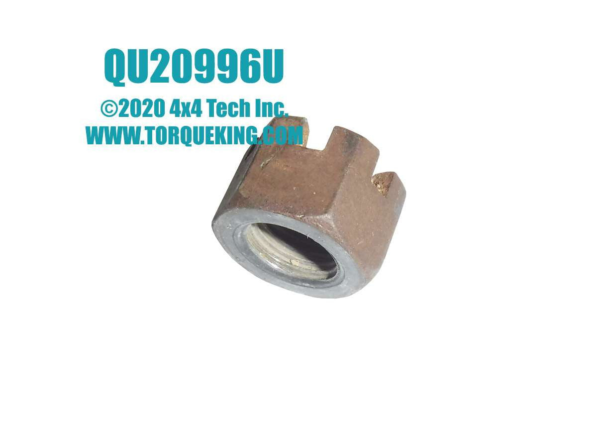 QU20996 9/16" Fine Thread Castle Nut