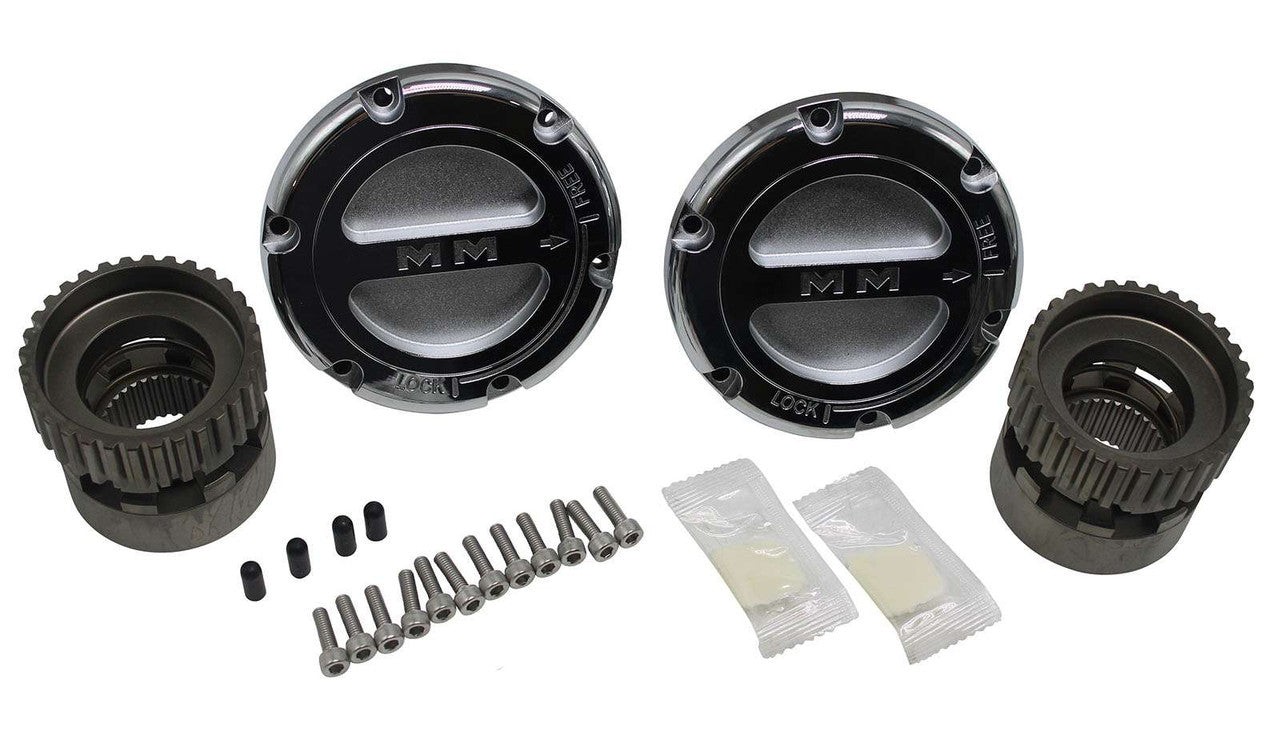 QU21028 Mile Marker Premium Locking Hub Set for 2005-up Ford Super Duty Torque King 4x4