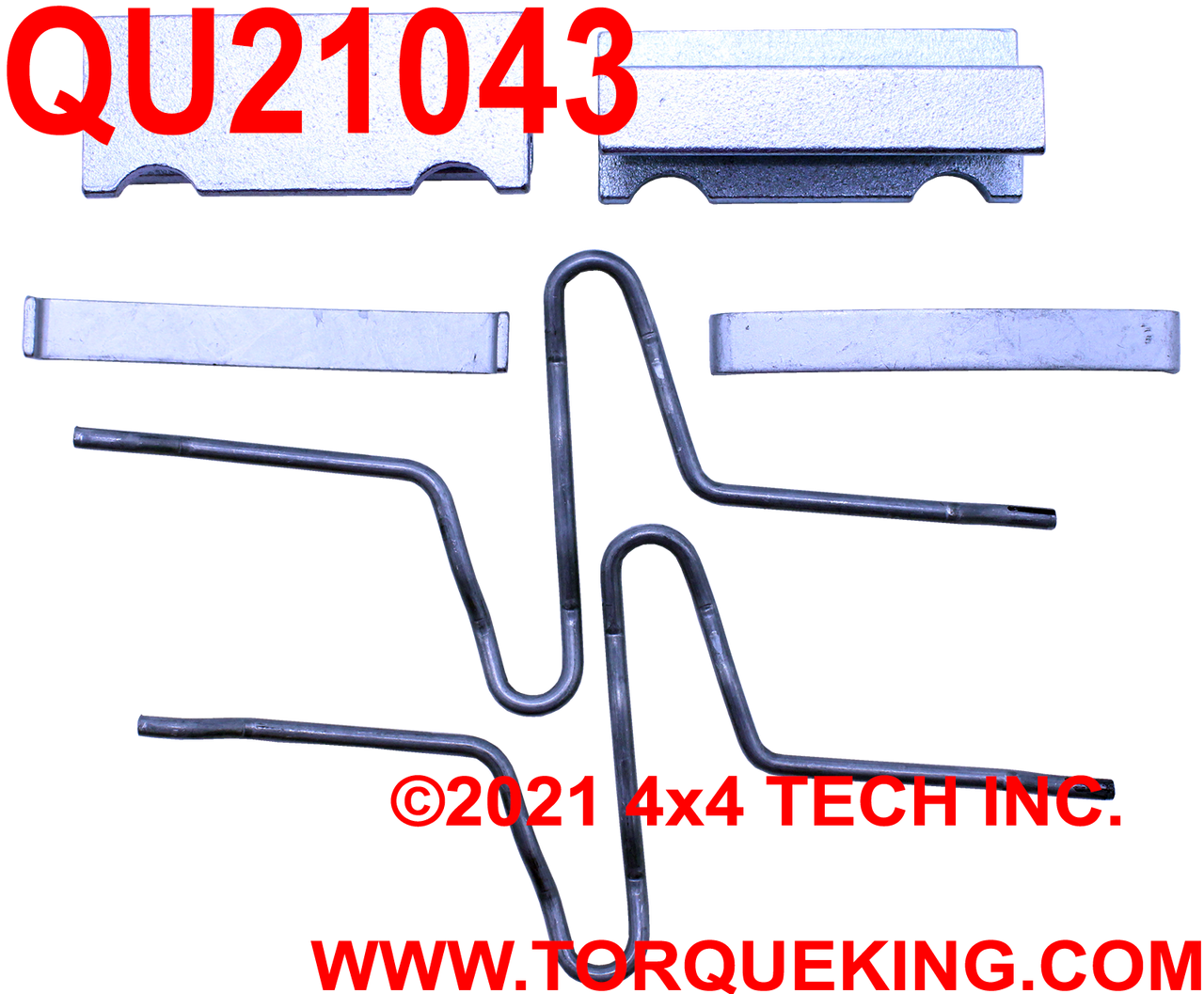 QU21043 Disc Brake Hardware Kit Torque King 4x4