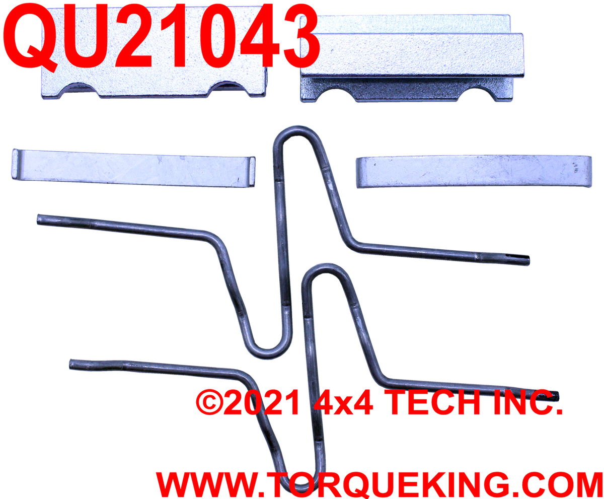 QU21043 Disc Brake Hardware Kit Torque King 4x4