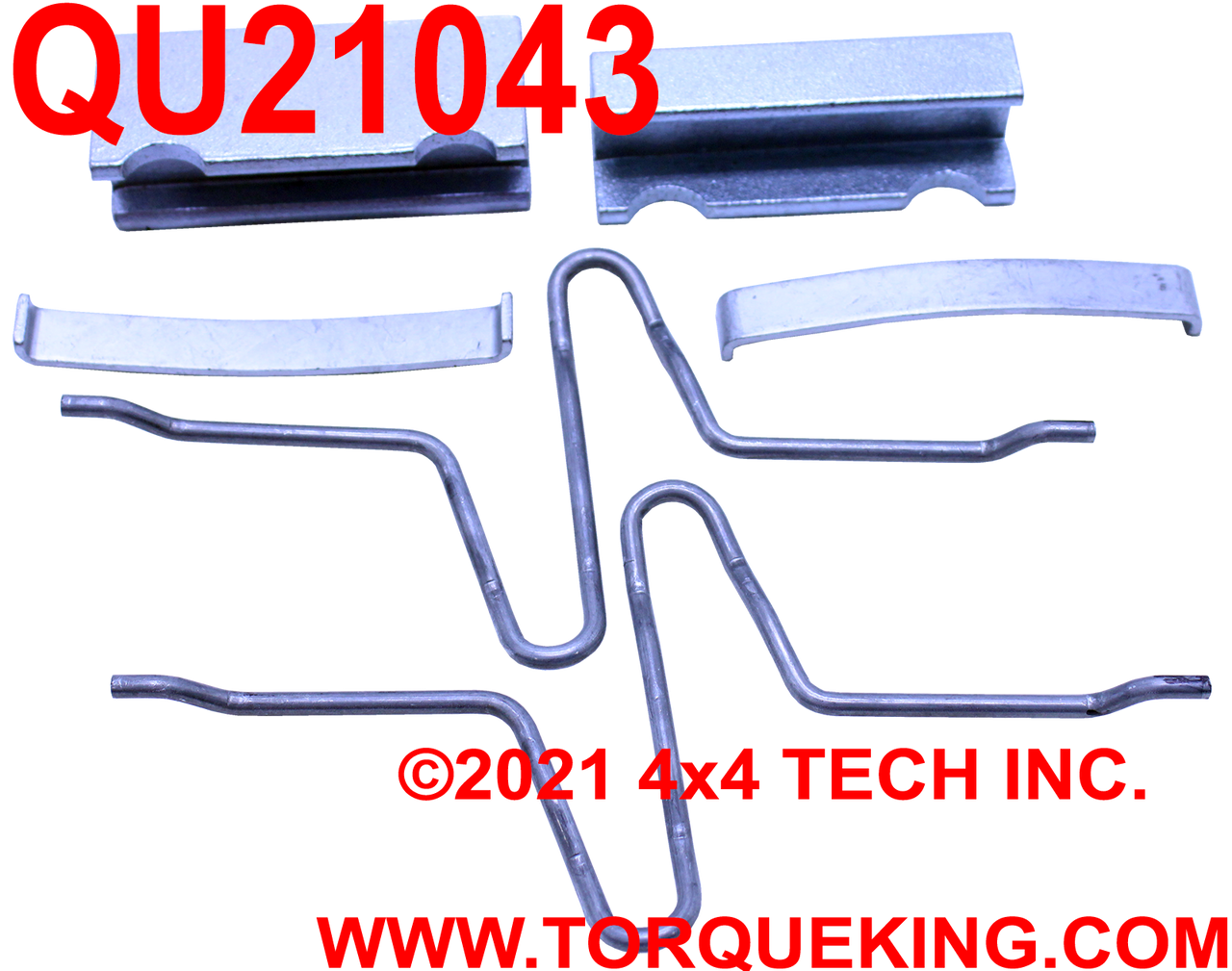 QU21043 Disc Brake Hardware Kit Torque King 4x4